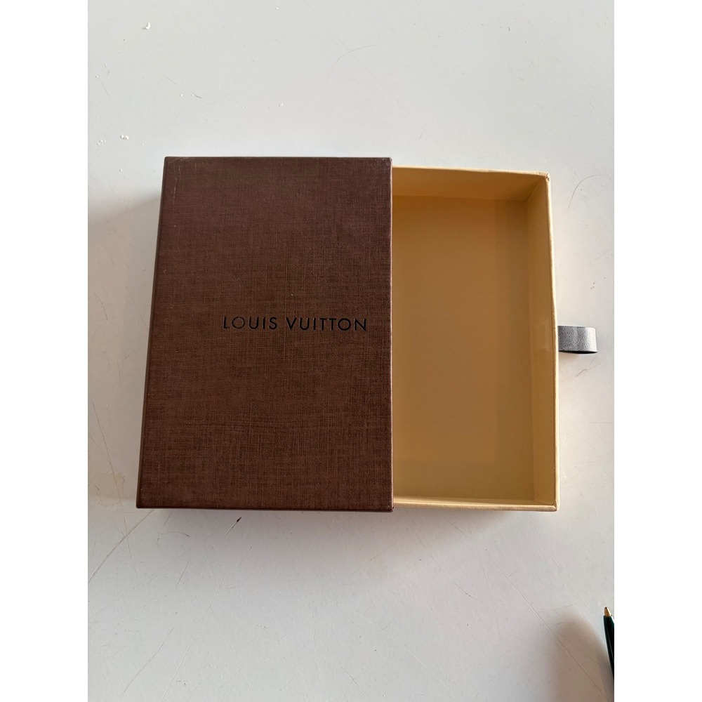Louis Vuitton Small Brown Drawer Gift Box‎ for Jewelry/Accessories 5.5x3.5x1.25